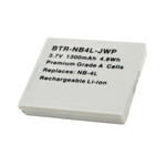 Replacement Battery (2-Pack) for Canon PowerShot SD940 IS (1300mAh)