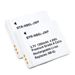 Replacement Battery (2-Pack) for CAS Aasonida (1300mAh)
