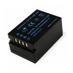 Replacement Battery (2-Pack) for Fujifilm GFX 100 (1200mAh)