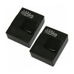 Replacement Battery (2-Pack) for GoPro HERO3 White (1280mAh)