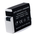 Replacement Battery (2-Pack) for GoPro HERO10 Black  (1730mAh)