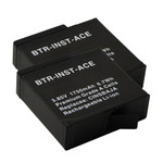 Replacement Battery (2-Pack) for Insta360 Ace CINSBAJA (1750mAh)