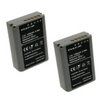 Replacement Battery (2-Pack) for Olympus OM-D E-M1 (1300mAh)