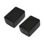 Replacement Battery (2-Pack) for Panasonic HC-VX870K (1940mAh)
