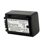 Replacement Battery (2-Pack) for Panasonic HC-V770K (1940mAh)