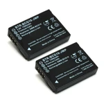 Replacement Battery (2-Pack) for Panasonic Lumix DMC-TZ18 (1200mAh)