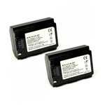 Replacement Battery (2-Pack) for Sony ZV-E1 Vlogging (2000mAh)