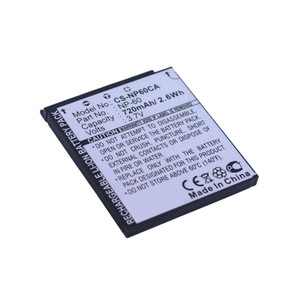 Replacement Battery for Casio Exilim Zoom EX-Z90 (720mAh)