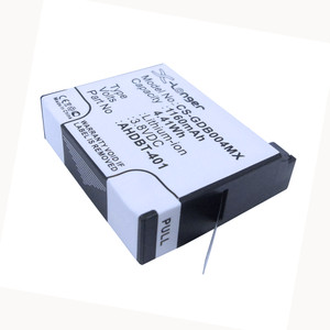 Replacement Battery for GoPro AHDBT-401 (1160mAh)