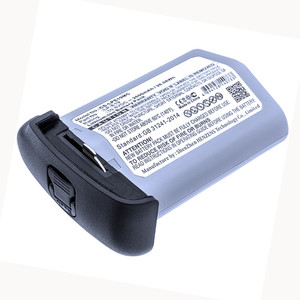 Replacement Battery for Canon EOS-1Ds Mark 3 (2600mAh)
