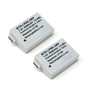Replacement Battery (2-Pack) for Canon EOS Rebel T4i (2000mAh)