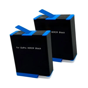 Replacement Battery (2-Pack) for GoPro HERO12 Black (1730mAh)