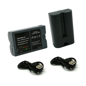 Replacement Battery (2-Pack) for Ring Peephole Cam (6700mAh)