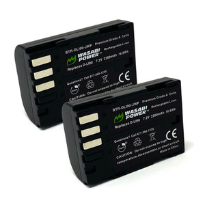 Replacement Battery (2-Pack) for Pentax K-1 (2300mAh)