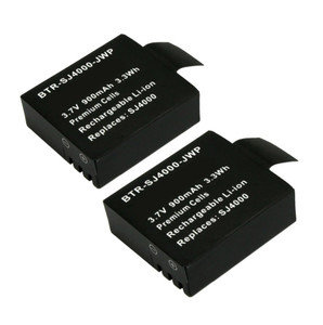Replacement Battery (2-Pack) for SJCAM Ceweal (900mAh)