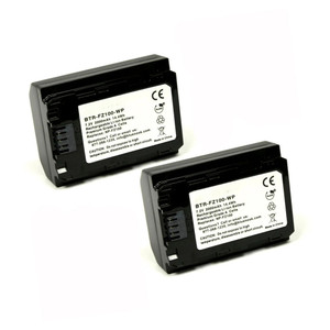 Replacement Battery (2-Pack) for Sony ZV-E10 II (2000mAh)