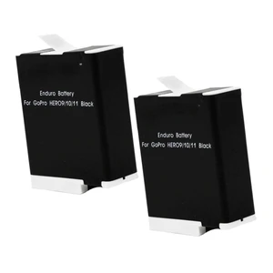 Replacement Enduro Battery (2-Pack) for GoPro HERO12 Black (1730mAh)