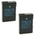 2-Pack Nikon EN-EL14 / EN-EL14a Lithium-Ion Replacement Batteries (1500mAh)