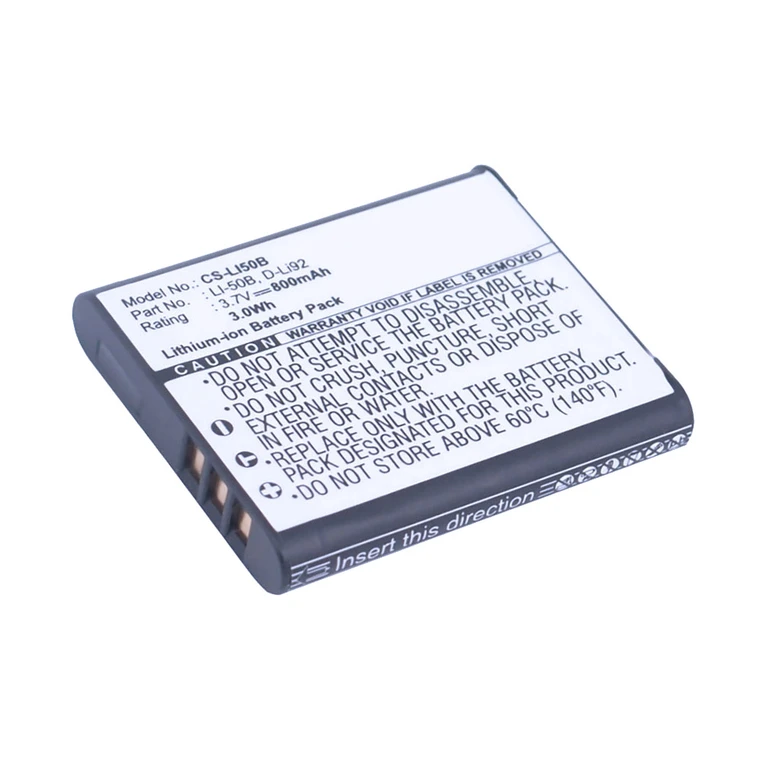 Replacement Battery for Olympus mju 9010 (800mAh)
