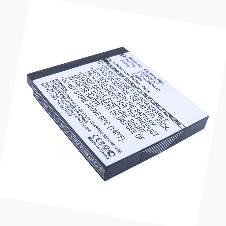 Replacement Battery for Panasonic Lumix DMC-FH5S (700mAh)