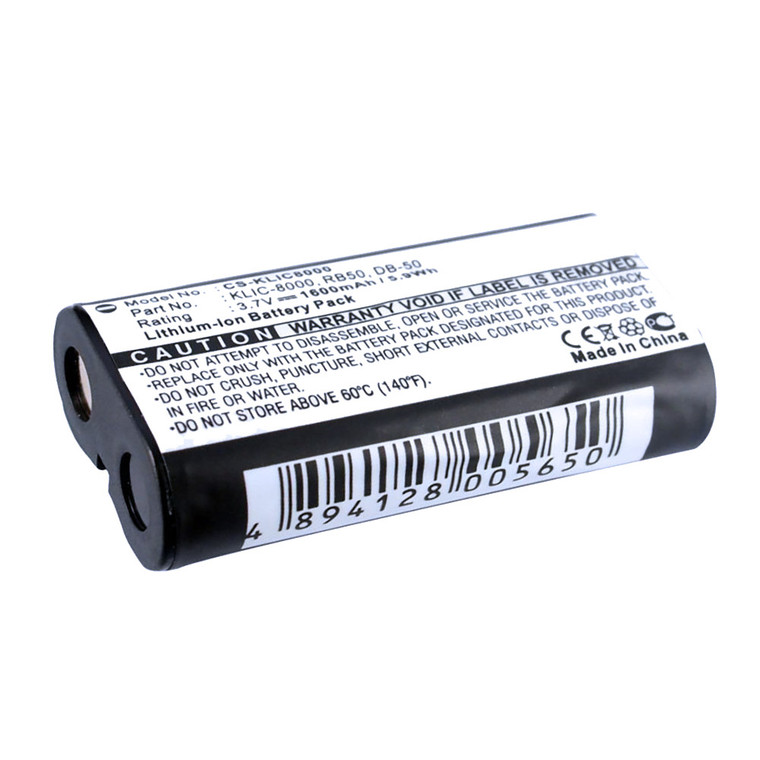 Replacement Battery for Ricoh Caplio R1V (1600mAh)