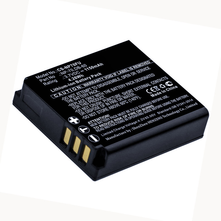 Replacement Battery for Sigma DP2 Merrill (1150mAh)