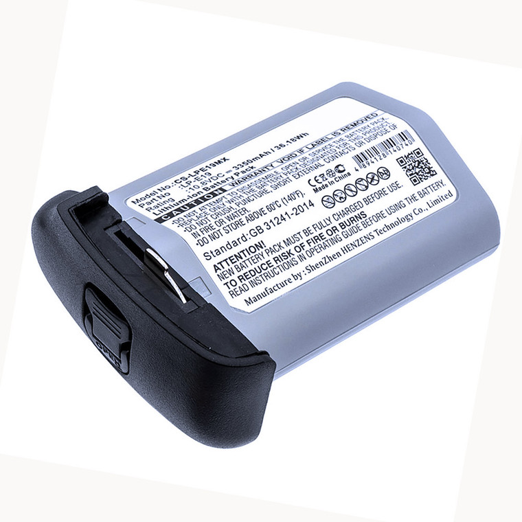 Replacement Battery for Canon EOS-1D Mark 3 (3350mAh)