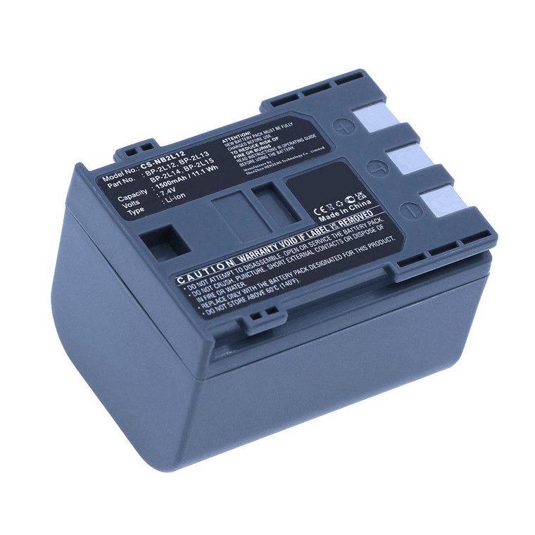 Replacement Battery for Canon MD130 (1500mAh)