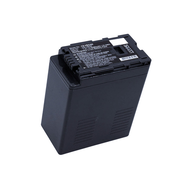 Replacement Battery for Panasonic HDC-TM20 (4400mAh)