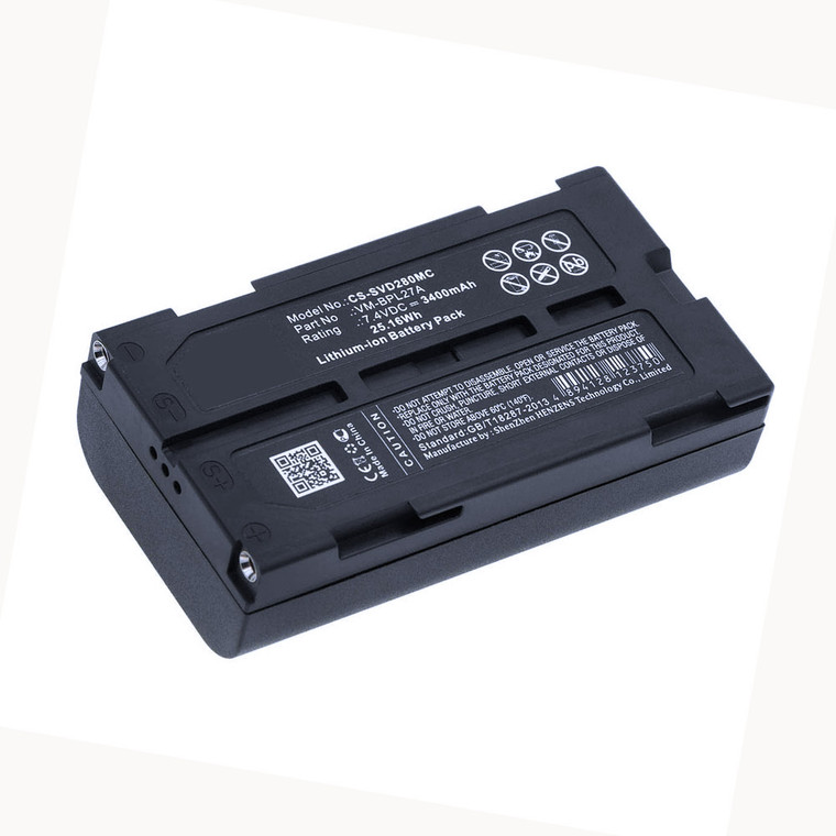 Replacement Battery for Panasonic VDR-D310 (3400mAh)