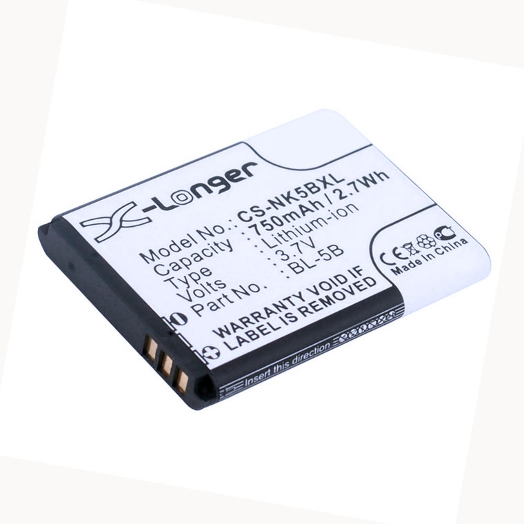 Replacement Battery for Rollei 10050 (750mAh)