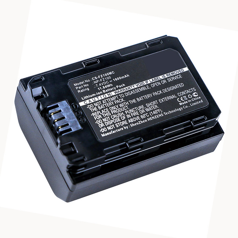 Replacement Battery for Sony Alpha A9 (1600mAh)