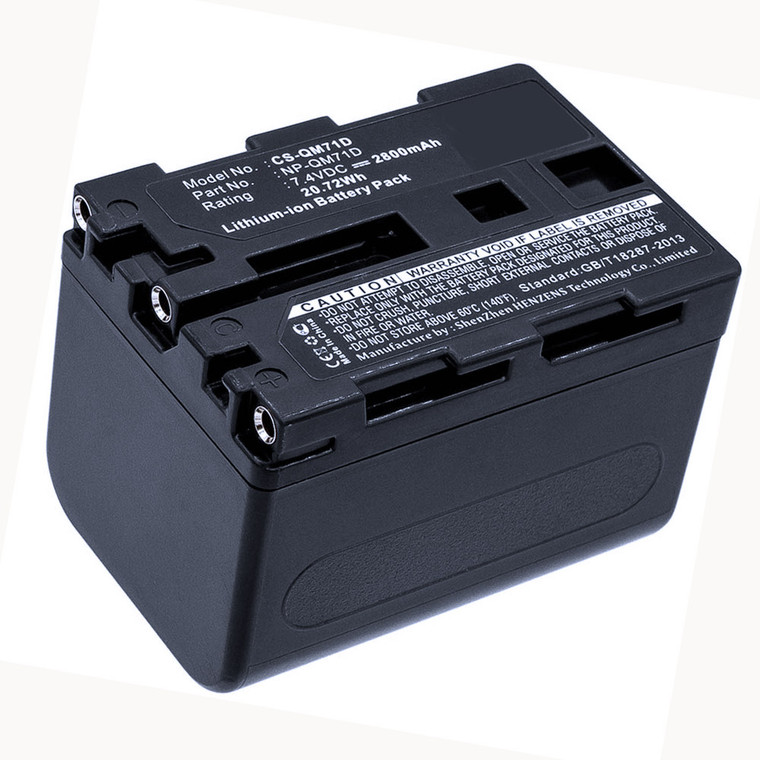 Replacement Battery for Sony DCR-HC14 (2800mAh)