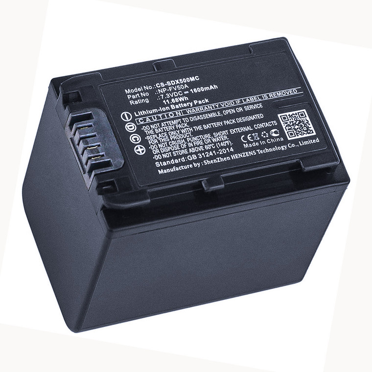Replacement Battery for Sony FDR-AX45 (1600mAh)