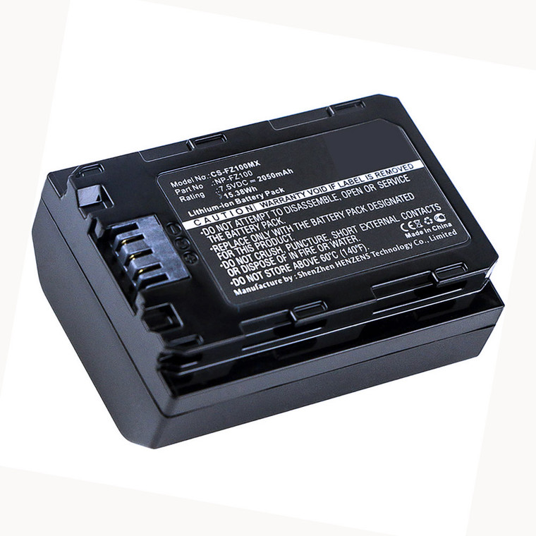 Replacement Battery for Sony ILCE-7M3 (2050mAh)