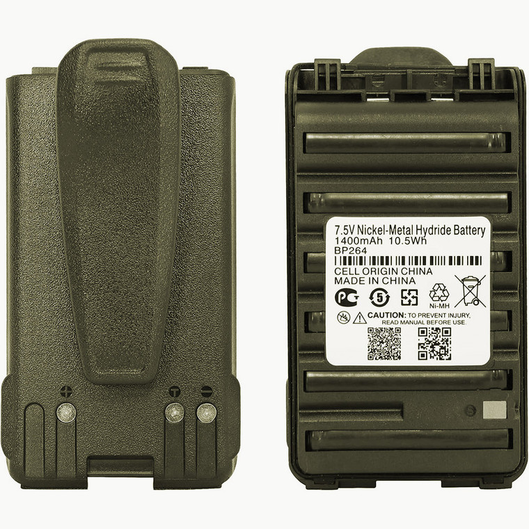 Replacement Battery for Icom IC-U80 (Standard) - 1400mAh