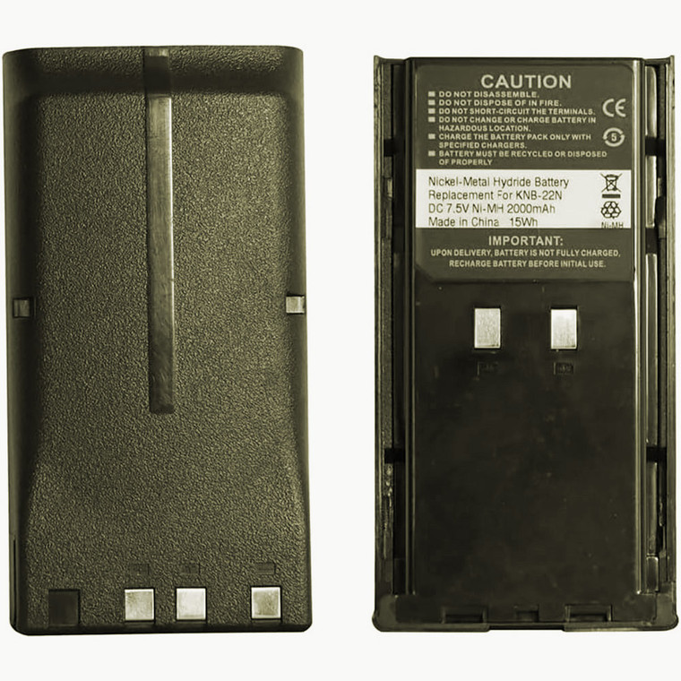 Replacement Battery for Kenwood TK-480 (Standard) - 2000mAh