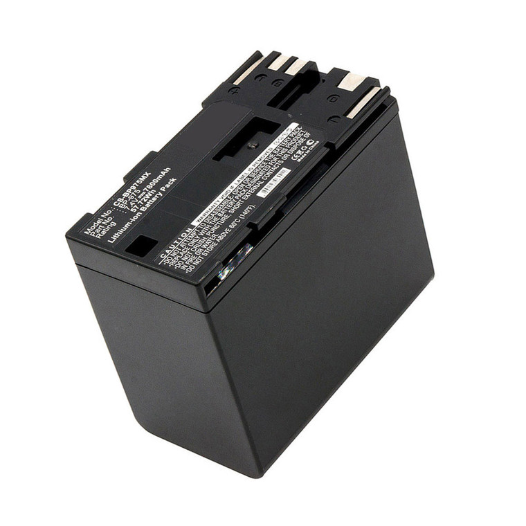Replacement Battery for Canon XL H1 (7800mAh)