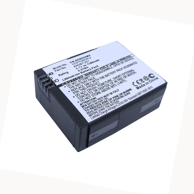 Replacement Battery for GoPro Hero 03 (1180mAh)