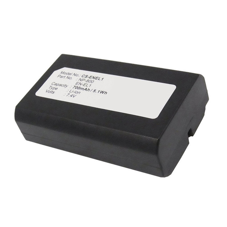 Replacement Battery for Nikon Coolpix 5000 (700mAh)