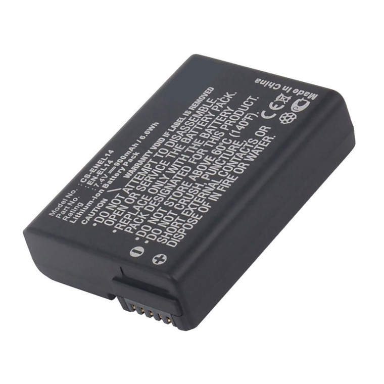 Replacement Battery for Nikon D3100 (900mAh)
