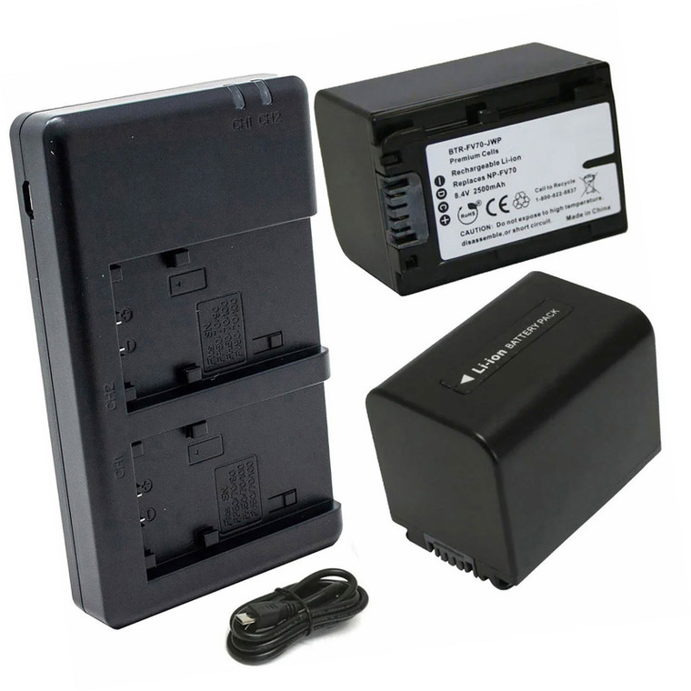 Sony HDR-XR150 - Dual USB Charger