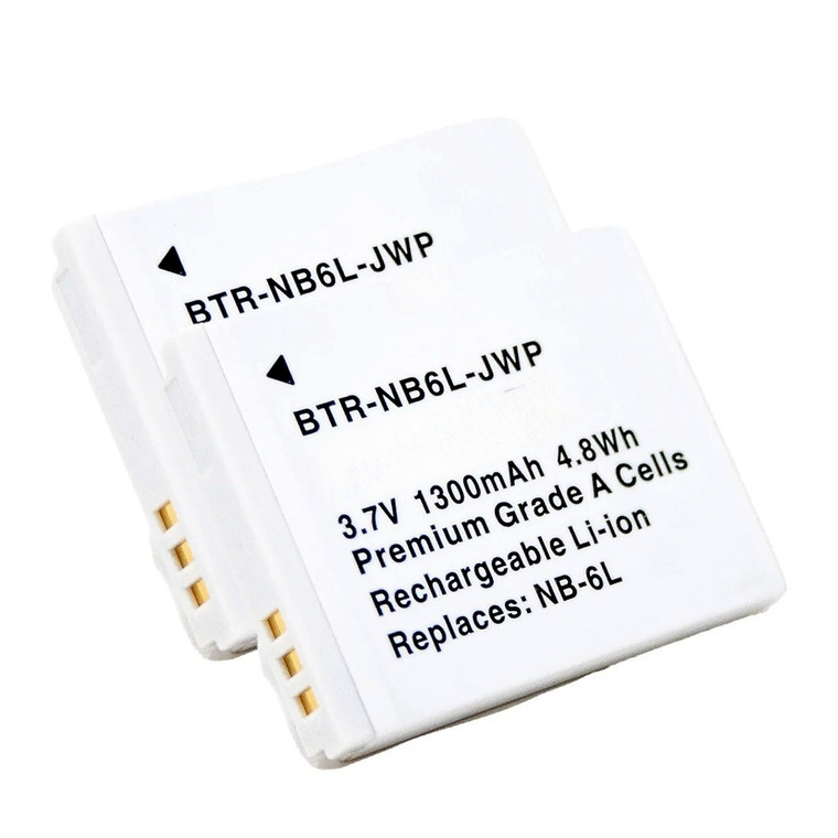 Replacement Battery (2-Pack) for CAS Aasonida (1300mAh)