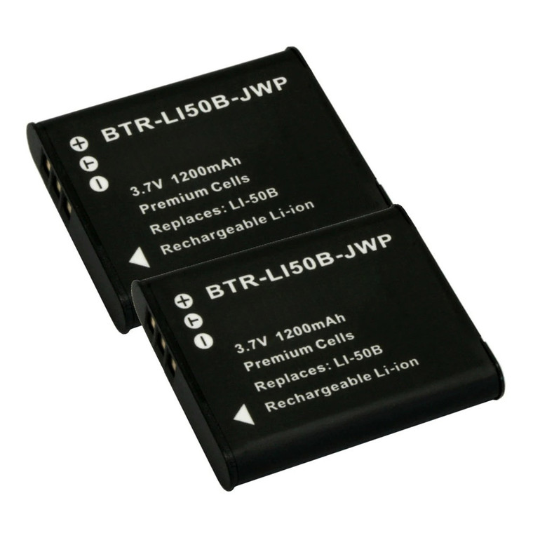 Replacement Battery (2-Pack) for Kodak SL25 (1200mAh)