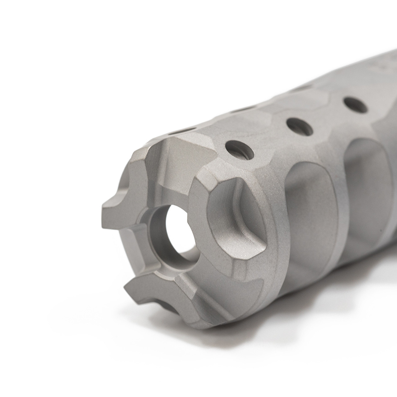 PRECISION ARMAMENT AR-15 Hypertap Muzzle Brake .308/7.62mm, 5/8-24 Black  SKU: 100036299