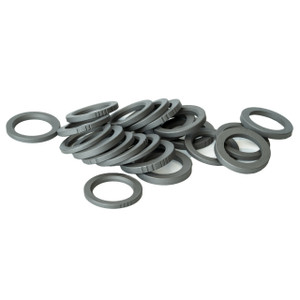 AccuWasher Muzzle Device Alignment precision shims. AccuWasher Muzzle Device Alignment precision shims.