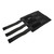 HTP Suppressor cover flat, for the Precision Armament TiTrex suppressor. Black Velcro strap.