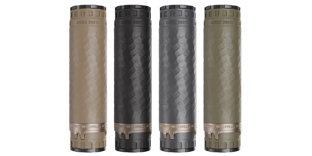Lightweight TiTrex® Titanium Suppressors