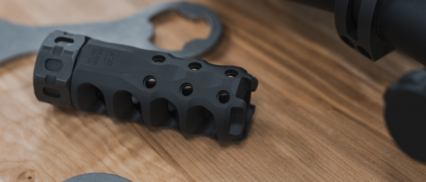 Precision Armament Hypertap Muzzle Brake (9mm/.350)