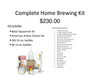 Complete 5 Gallon Homebrewing Kit